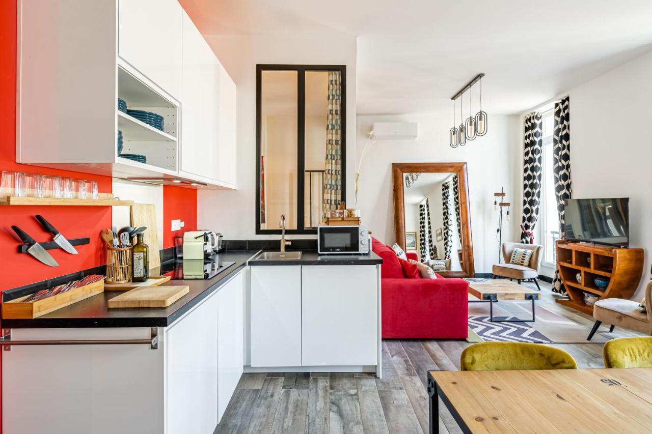 T2 Chic, Vue Vieux-Port Et Notre Dame, Atypique, Calme, Clim, 48M2, Acces Autonome Avec Code Apartment Marseille Exterior photo