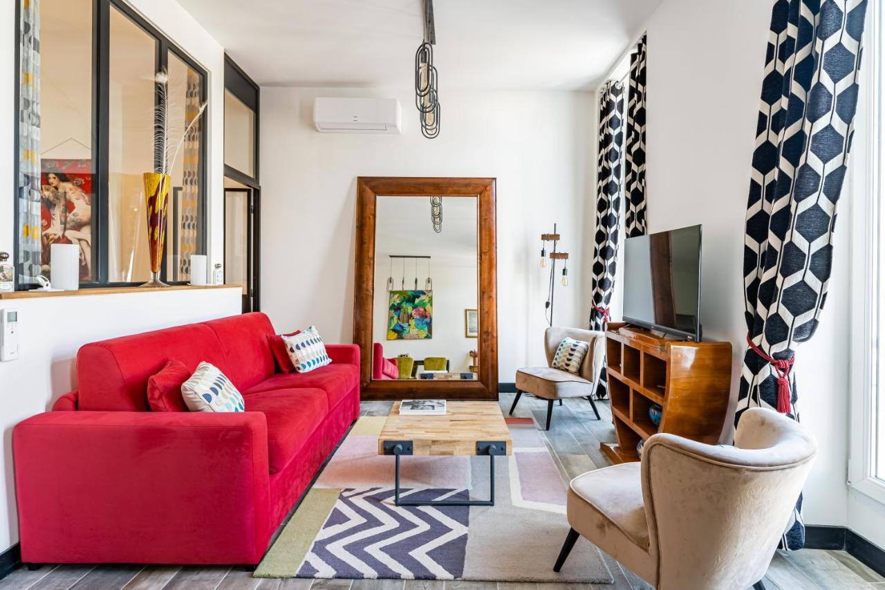 T2 Chic, Vue Vieux-Port Et Notre Dame, Atypique, Calme, Clim, 48M2, Acces Autonome Avec Code Apartment Marseille Exterior photo